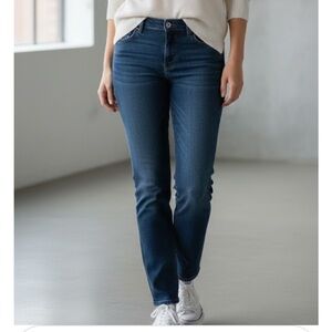 Women’s Kut From the Kloth Size 4 Straight Leg Blue Jeans